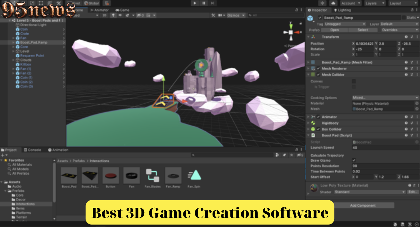 3D Game Creation Software