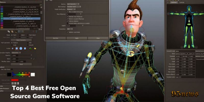 Top 4 Best Free Open Source Game Software