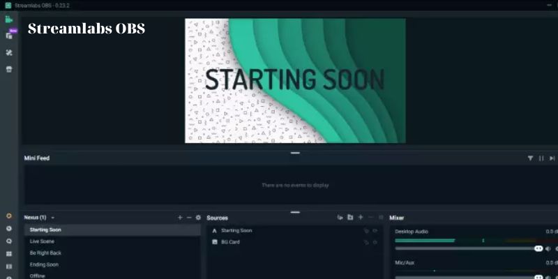 Streamlabs OBS (game streaming software)