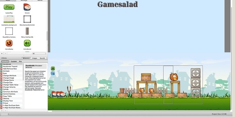 Gamesalad - Best basic game making software